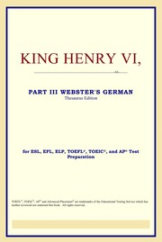 Cover of: King Henry VI by William Shakespeare
