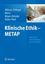 Cover of: METAP - Leitfaden für die ethische Entscheidungsfindung in schwierigen klinischen Situationen