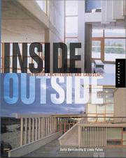 Cover of: Inside Outside: Between Architecture and Landscape