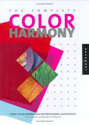 Cover of: The complete color harmony: expert color information for professional color results