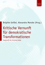 Cover of: Kritische Vernunft fu r demokratische Transformationen by Brigitte Geissel