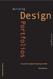 Cover of: Building design portfolios: innovative concepts for presenting your work