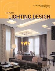 Cover of: Complete Lighting Design by Marilyn Zelinsky