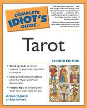 Cover of: The complete idiot's guide to tarot