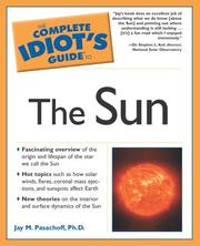 Cover of: The complete idiot's guide to the sun by Jay M. Pasachoff