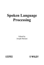 Cover of: Spoken language processing | 