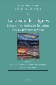 Cover of: La raison des signes by Stella Georgoudi