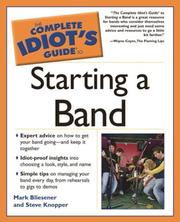Cover of: The Complete Idiot's Guide to Starting a Band
