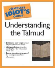 Cover of: The Complete Idiot's Guide to the Talmud by Rabbi Aaron Parry