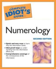 Cover of: The complete idiot's guide to numerology by Kay Lagerquist