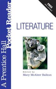 Cover of: Literature by Mary McAleer Balkun, Mary McAleer Balkun