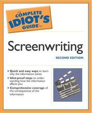 Cover of: Complete idiot's guide to screenwriting