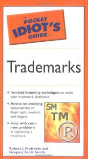 Cover of: Trademarks