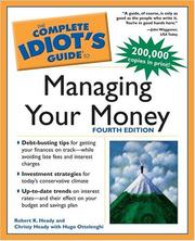 Cover of: The complete idiot's guide to managing your money by Robert Heady