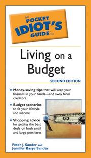 Cover of: The Pocket Idiot's Guide to Living on a Budget, 2nd Edition (The Pocket Idiot's Guide)