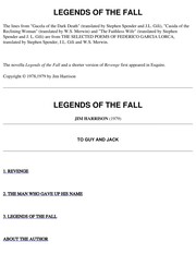 Cover of: Legends of the fall. by Jim Harrison