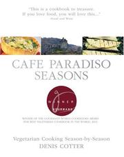 Cover of: The Cafe Paradiso Cookbook by Denis Cotter