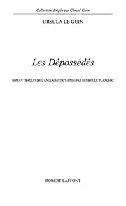 Cover of: Les dépossédés by Ursula K. Le Guin