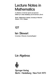 Cover of: Lie algebras.