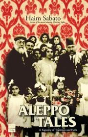 Cover of: Aleppo Tales by Hayim Sabato, Philip Simpson