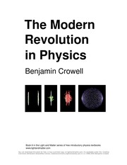 Cover of: The modern revolution in physics | Benjamin Crowell