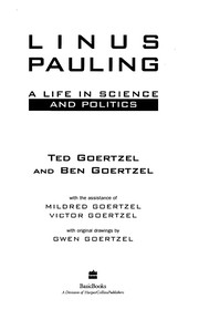 Cover of: Linus Pauling by Ted George Goertzel