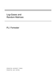 Log-gases and random matrices by Peter Forrester