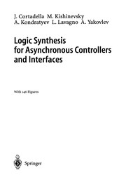 logic-synthesis-for-asynchronous-controllers-and-interfaces-cover