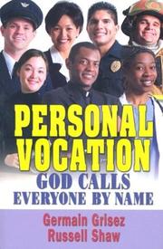 Cover of: Personal Vocation: God Calls Everyone by Name