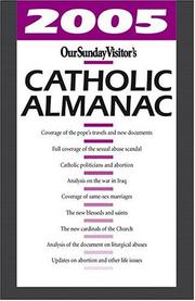 Cover of: 2005 Our Sunday Visitors Catholic Almanac (Our Sunday Visitor's Catholic Almanac)