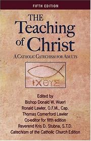 Cover of: Teaching of Christ by 