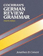 Cover of: Cochran's German Review Grammar, Fourth Edition by Glynis Cowell