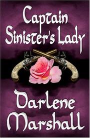 Cover of: Captain Sinister's Lady by Darlene Marshall