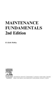 Cover of: Maintenance fundamentals by R. Keith Mobley