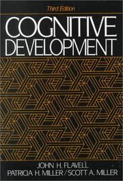 Cognitive development by John H. Flavell