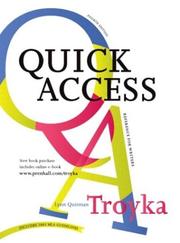 Cover of: Simon & Schuster quick access reference for writers by Lynn Quitman Troyka, Lynn Quitman Troyka