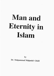 Cover of: Man and eternity in Islam | Mohammad Mahmoud Ghali