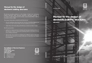 Cover of: Manual for the design of steelwork building structures | A. J. Rathbone