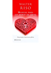 Cover of: Manual para no morir de amor by Walter Riso