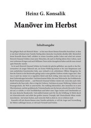 Cover of: Manöver im Herbst: Roman
