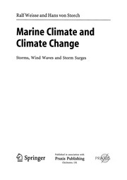 Cover of: Marine Climate Change by Ralf Weisse, Hans v. Storch