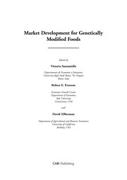Cover of: Market development for genetically modified foods | 