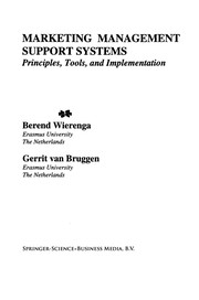 Cover of: Marketing Management Support Systems | Berend Wierenga