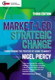 Cover of: Market-led strategic change by Nigel Piercy