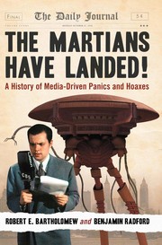 Cover of: The Martians have landed!: a history of media-driven panics and hoaxes