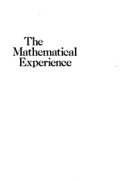 Cover of: The Mathematical Experience | Philip J. Davis
