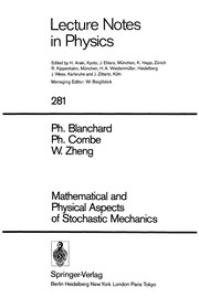 mathematical-and-physical-aspects-of-stochastic-mechanics-cover