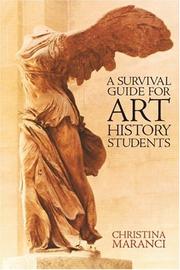 Cover of: A Survival Guide for Art History Students by Christina Maranci