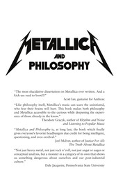 Cover of: Metallica and philosophy: a crash course in brain surgery