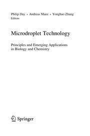 Cover of: Microdroplet Technology | Philip Day